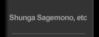 Shunga Sagemono, etc